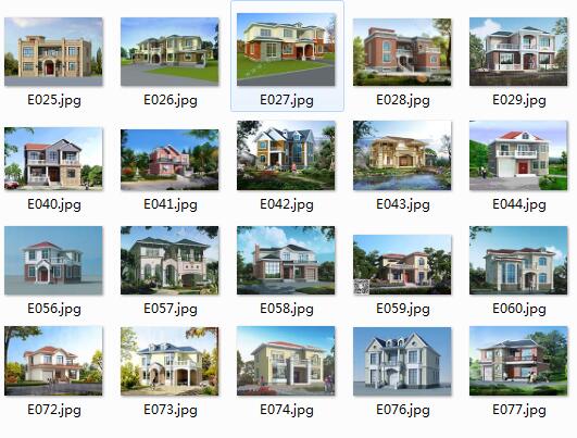 100套鄉(xiāng)村別墅圖片大全，2024年最新設(shè)計