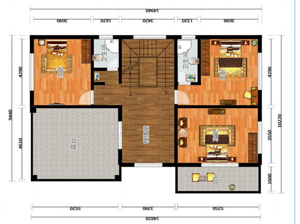 農(nóng)村20萬元二層小樓圖，老百姓也能建的起