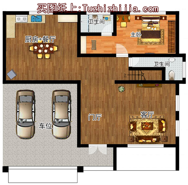 150平二層別墅房屋設(shè)計圖，現(xiàn)代風(fēng)格，造型精致