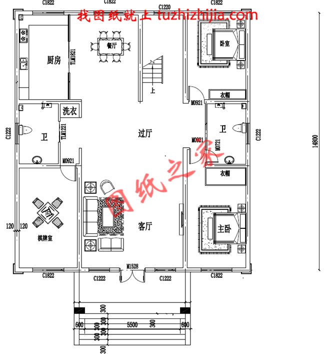 三層農(nóng)村小別墅設(shè)計圖，占地200平米，陽光大氣