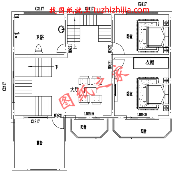 新農(nóng)村三層自建房屋設(shè)計(jì)圖，占地120平米，工藝簡單