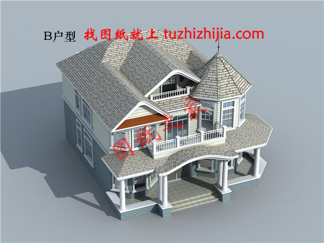 二層農村小別墅，占地160平方米，今年最接地氣的農村小別墅