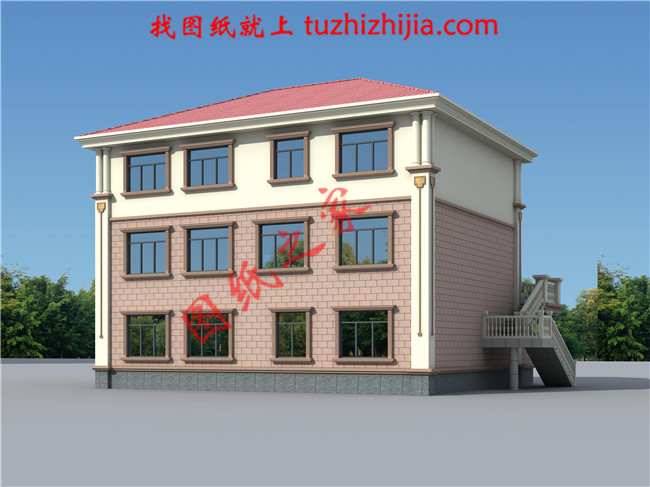 160平米三層別墅設(shè)計(jì)圖，功能齊全，外觀漂亮，適合和父母同住