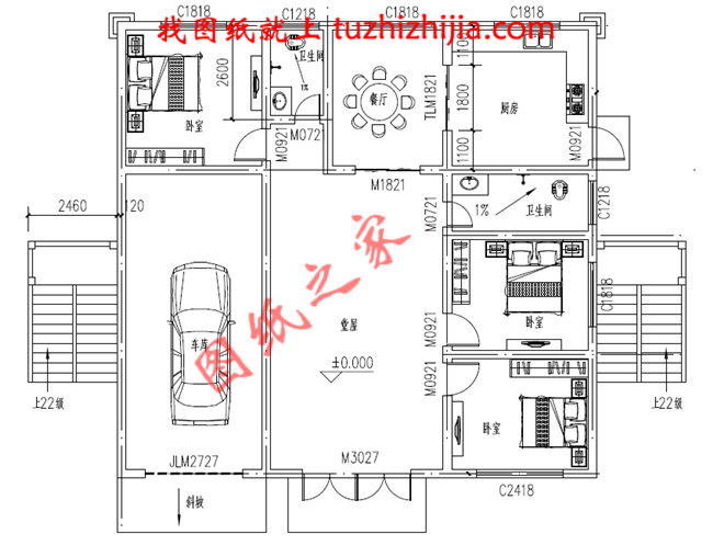 160平米三層別墅設(shè)計(jì)圖，功能齊全，外觀漂亮，適合和父母同住