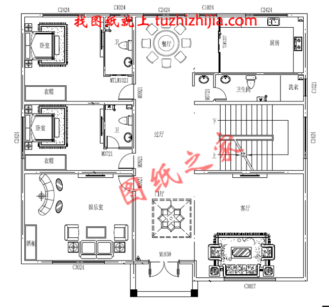 3層新農(nóng)村房屋設(shè)計(jì)圖紙及效果圖，寬敞明亮，色彩搭配柔和，平米數(shù)較大