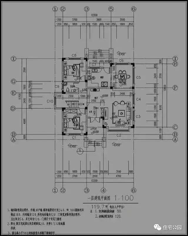 6套50萬別墅設(shè)計(jì)方案，教你50萬建出百萬效果