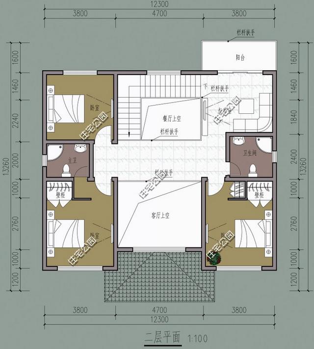 5套占地150平別墅設(shè)計(jì)方案圖，看完肯定不想城里買(mǎi)房了
