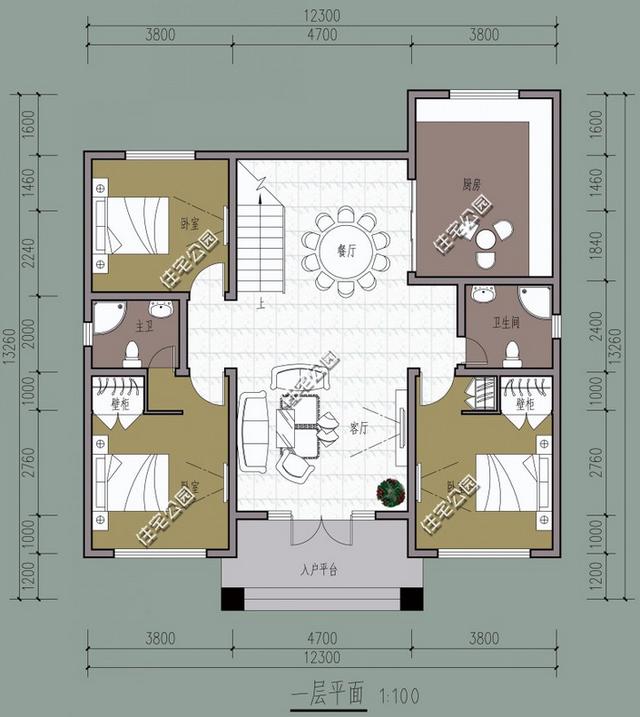 5套占地150平別墅設(shè)計(jì)方案圖，看完肯定不想城里買(mǎi)房了