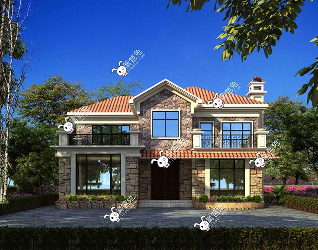 3套最受歡迎的兩層自建房別墅設(shè)計(jì)圖，你喜歡哪套？