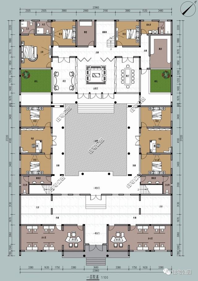 想建四合院？3套四合院設計方案，看完直拍手