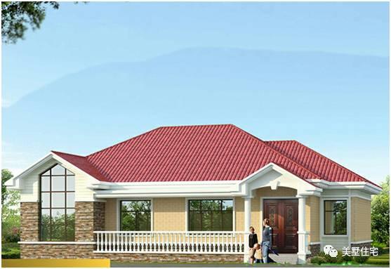 鄉(xiāng)下建房一層戶型圖，看完誰還敢說一層不能叫別墅