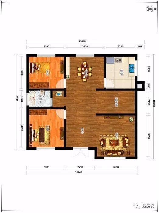 8萬元二層農(nóng)村房子圖片（全套圖紙），建房的趕快看
