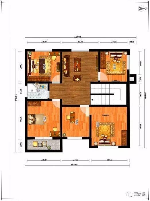 8萬元二層農(nóng)村房子圖片（全套圖紙），建房的趕快看