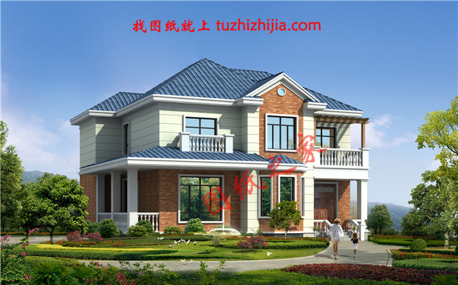 二層農(nóng)村小別墅設(shè)計(jì)圖，造價(jià)經(jīng)濟(jì)實(shí)惠，參考價(jià)30萬(wàn)以內(nèi)