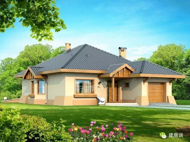 2套美式一層別墅圖，顏值高，人見人愛