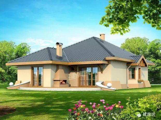 2套美式一層別墅圖，顏值高，人見人愛