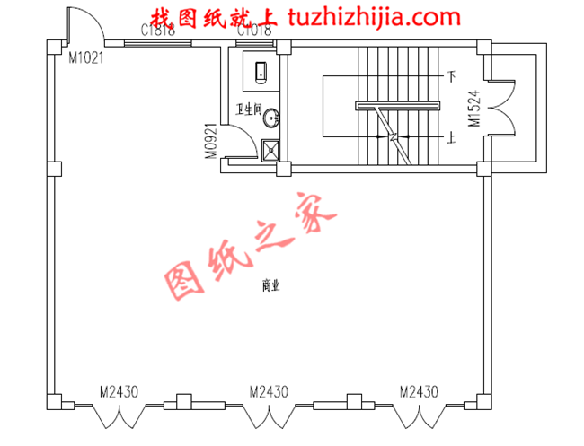 三層農(nóng)村小別墅設(shè)計(jì)圖，一層帶商鋪，占地110平米，經(jīng)濟(jì)實(shí)用