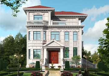 帶地下室新農(nóng)村三層房屋圖紙，高大上的外觀，內(nèi)部布局合理，經(jīng)典的造型