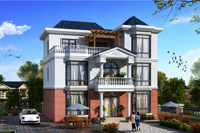 5套120平農(nóng)村小別墅設(shè)計圖，款款經(jīng)典、實用