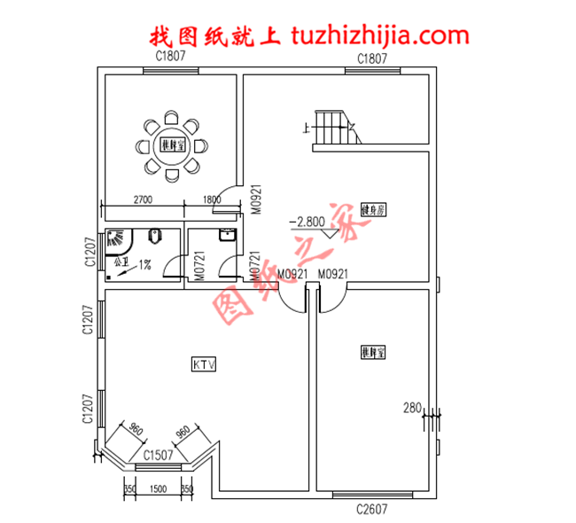 帶地下室新農村三層房屋圖紙，高大上的外觀，內部布局合理，經典的造型