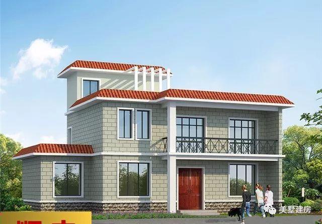 農村13萬元二層小樓設計圖，超有設計感的小戶型