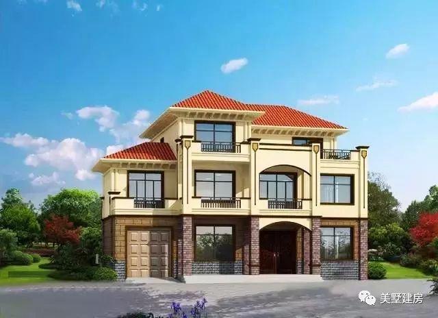 漂亮的三層農(nóng)村自建樓房戶型，80%的人看了都贊！