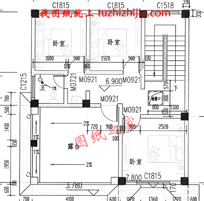 經(jīng)典三層農(nóng)村房屋設(shè)計(jì)圖紙，占地100平米左右，外觀典雅精致，內(nèi)在寬敞舒適