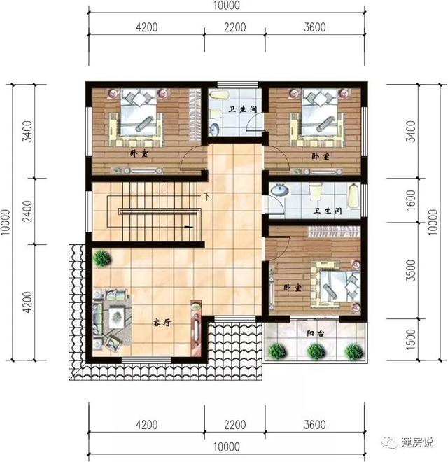 別不信！20萬就能建的二層小樓圖，簡單、經(jīng)濟