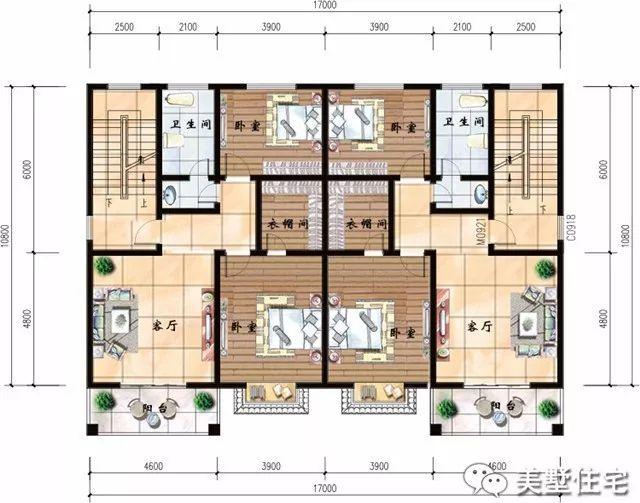 一戶30萬(wàn)自建農(nóng)村雙拼別墅，時(shí)尚簡(jiǎn)約高低錯(cuò)落，非常漂亮