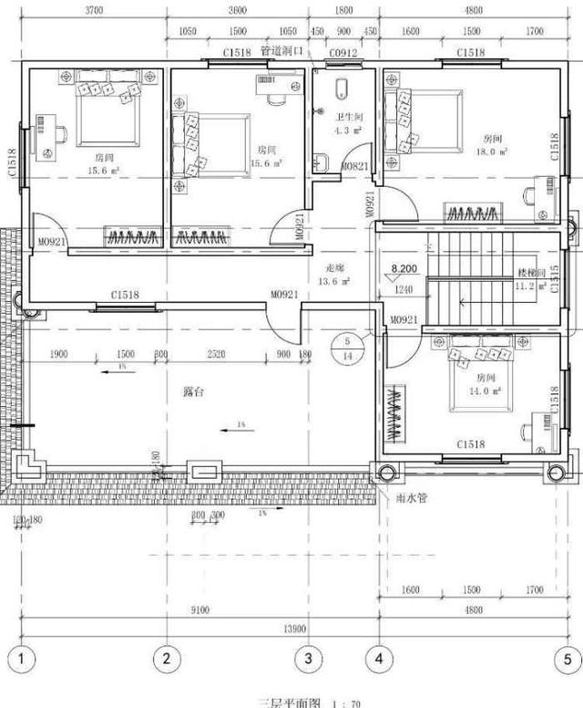 2024年新款三層別墅設(shè)計方案，建好村里都來觀賞