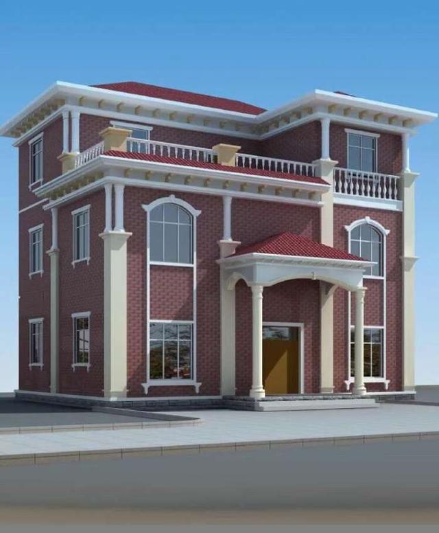 2024年新款三層別墅設(shè)計方案，建好村里都來觀賞