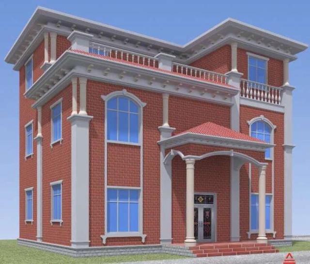 2024年新款三層別墅設(shè)計方案，建好村里都來觀賞