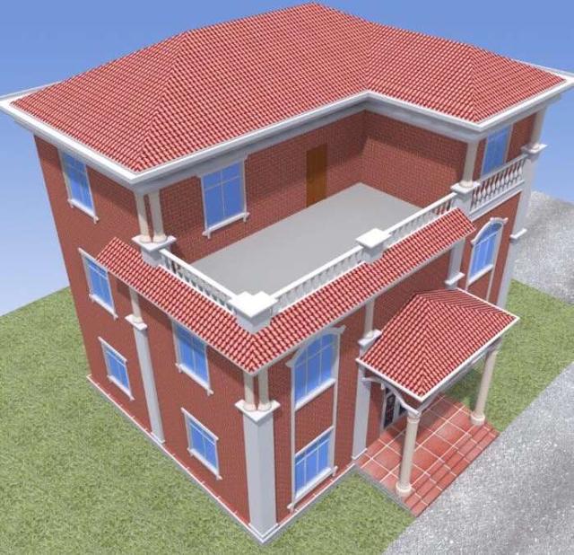 2024年新款三層別墅設(shè)計方案，建好村里都來觀賞