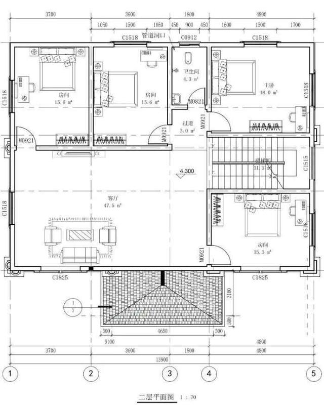 2024年新款三層別墅設(shè)計方案，建好村里都來觀賞