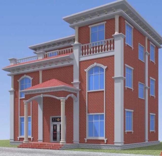 2024年新款三層別墅設(shè)計方案，建好村里都來觀賞