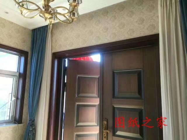 農(nóng)村兄弟自建雙拼別墅實景圖，全村都拍手叫好