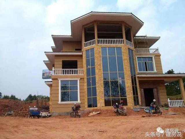 25棟農(nóng)村自建別墅實(shí)景圖，想建別墅的快看看