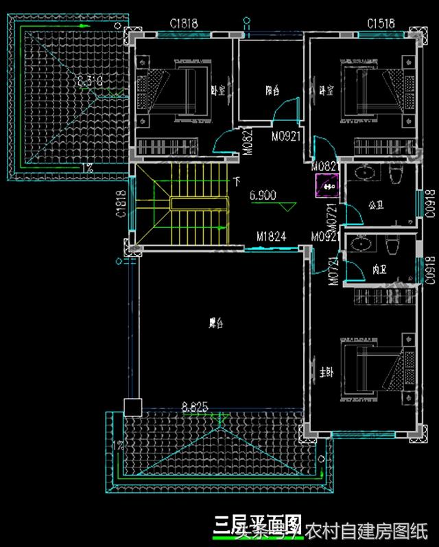 農(nóng)村別墅500套大全中精選7套經(jīng)典方案，你喜歡哪套？