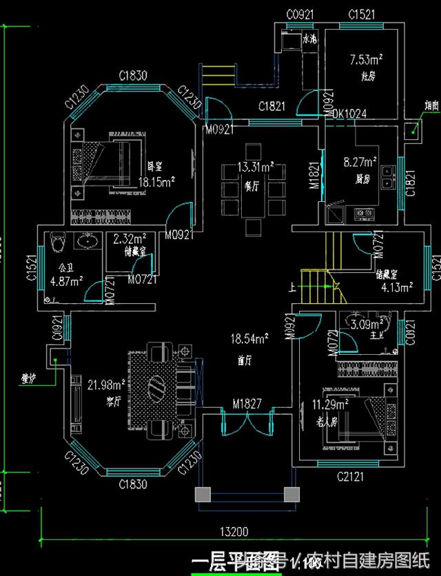 農(nóng)村別墅500套大全中精選7套經(jīng)典方案，你喜歡哪套？