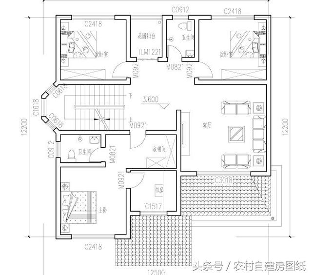 農(nóng)村別墅500套大全中精選7套經(jīng)典方案，你喜歡哪套？