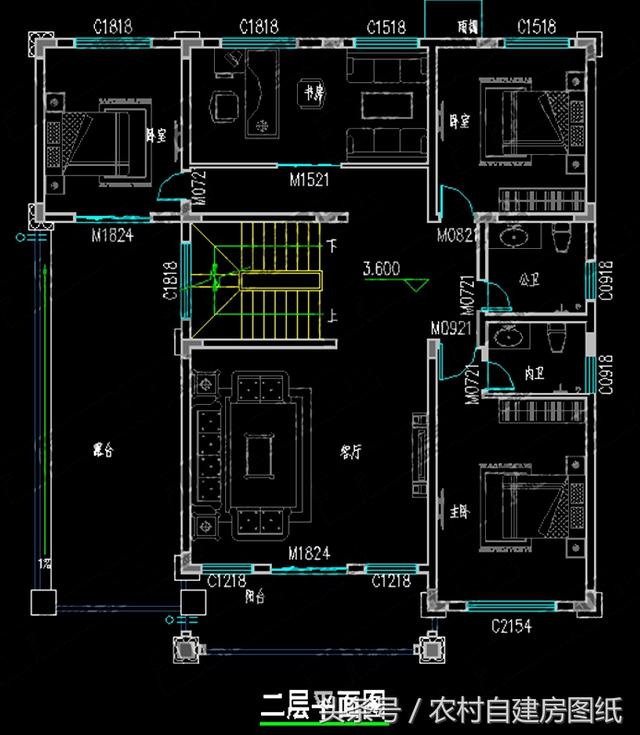 農(nóng)村別墅500套大全中精選7套經(jīng)典方案，你喜歡哪套？