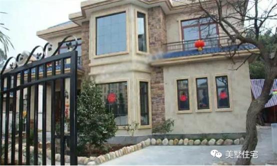 25萬(wàn)搞定的2層現(xiàn)代小別墅方案，附建好的實(shí)景圖