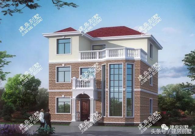 2款造價40萬的三層別墅設(shè)計方案，農(nóng)村建超值