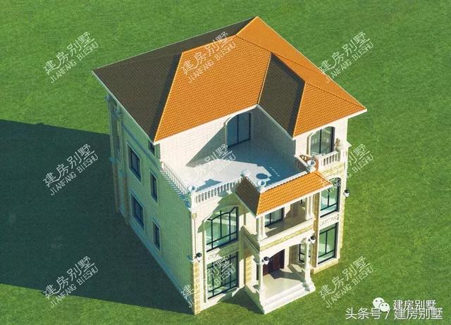 2款造價40萬的三層別墅設(shè)計方案，農(nóng)村建超值