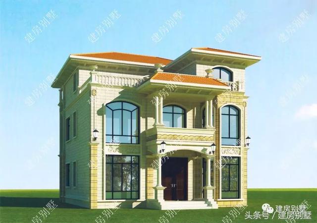 2款造價40萬的三層別墅設(shè)計方案，農(nóng)村建超值