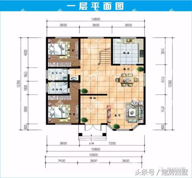 2款造價40萬的三層別墅設(shè)計方案，農(nóng)村建超值