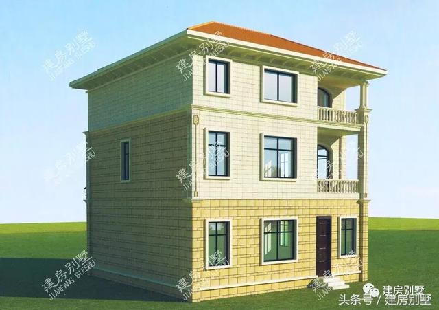2款造價40萬的三層別墅設(shè)計方案，農(nóng)村建超值
