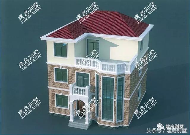 2款造價40萬的三層別墅設(shè)計方案，農(nóng)村建超值