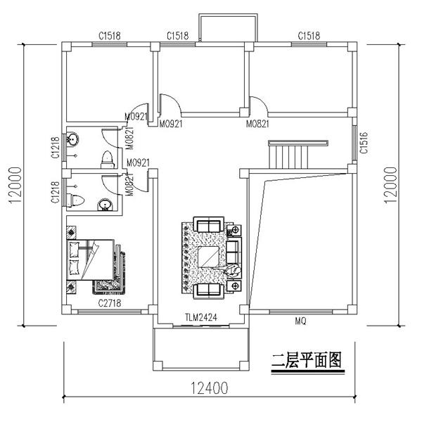 3套經(jīng)濟省錢的三層自建房方案，雖然簡單，但很美觀