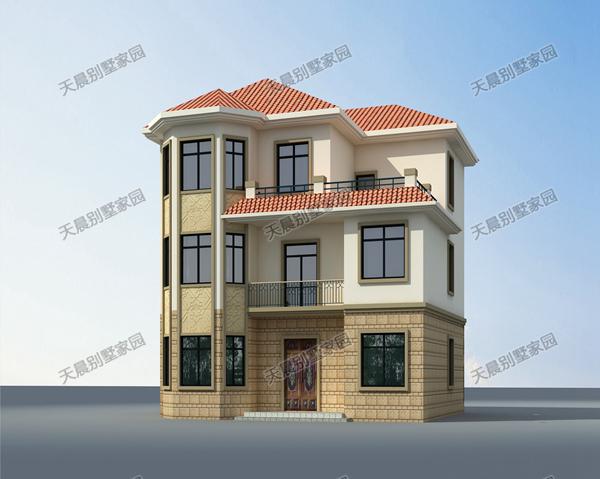 3套經(jīng)濟省錢的三層自建房方案，雖然簡單，但很美觀